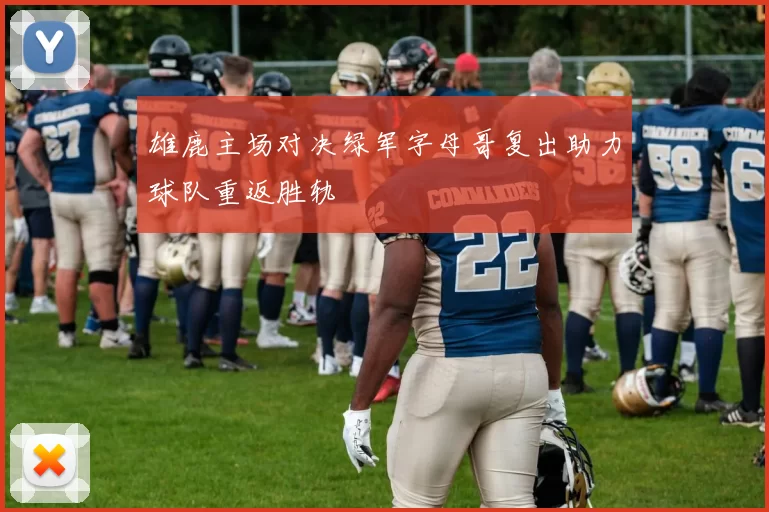 雄鹿主场对决绿军字母哥复出助力球队重返胜轨